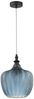 Nova Luce 9191243 LONI Pendelleuchte Schwarz Blau E27 Bild 2