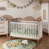 Babybett Malia Weiß 70x140 cm Vitalispa Bild 3
