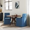 vidaXL Esszimmerstühle 2 pcs Blau 57 x 67 x 95 cm Stoff 42017911 Bild 3