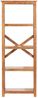 vidaXL Bücherregal 60x30x160 cm Massivholz mit Honigfarbenem Finish 289625 Bild 2