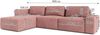 AX LIVING Couch XXL L Form Arkleton Ecksofa Groß Rosa 360cm Komfort L Bild 3