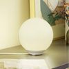 Lindby Tischleuchte Cosmia, LED, Glas Weiß Farbwechsel RGB IP20 mit Fernbedienung, 1 x 5 W LED, Farbwechsel RGB Bild 1