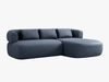 Micadoni 5-Sitzer Ecksofa Jenny Rechts Chenille Perfect Harmony Dunkelblau Bild 2