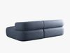 Micadoni 5-Sitzer Ecksofa Jenny Rechts Chenille Perfect Harmony Dunkelblau Bild 4