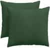 vidaXL Sofakissen 2 Stück Dunkelgrün 50 x 50 cm Cordstoff 42013994 Bild 2