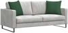 vidaXL Sofakissen 2 Stück Dunkelgrün 50 x 50 cm Cordstoff 42013994 Bild 3