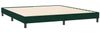 vidaXL Boxspringbett mit Matratzen Dunkelgrün 180x220 cm Samt 3317580 Bild 5