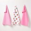 Homescapes Geschirrtuch Geschirrtuch Set 3 tlg Cupcakes Bild 4