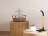 LED Schreibtischleuchte NORRIS Schwarz mit Holz, Höhe 42cm Bild 5