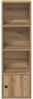 vidaXL Bücherregal Artisan-Eiche 31x24x102 cm Holzwerkstoff 860345 Bild 5