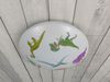 Coole Deckenlampe mit Dino Motiv fürs Kinderzimmer, bunt Ø 35cm Bild 4