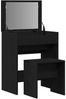 vidaXL Schminktisch Schwarz Eichen-Optik 60 x 40 x 75 cm Holzwerkstoff 868872 Bild 5