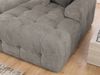 luma-home Wohnlandschaft U-Form 6-Sitzer, raffinierte Steppungen, Chenille-Bezug in Braun Taupe, 323 x 161 x 79 cm Bild 5