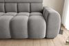 99rooms Alessio Bigsofa Velours TIFFANY Silber mit Sitztiefenverstellung Lieferung Wohnung Bild 5