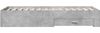 vidaXL Bettgestell mit Schubladen Betongrau 100x200 cm Holzwerkstoff 3280422 Bild 5