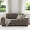 vidaXL Zweisitzer-Sofa Dunkelgrau 180 cm Kunstleder 4105133 Bild 3