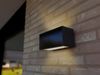 HYBRID LED Außenwandleuchten 2er SET, Solar & Strom 230V, Anthrazit, 18 x 9 x 8 cm Bild 5