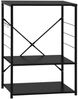 vidaXL Mikrowellenregal Schwarz 60×39,6×79,5 cm Holzwerkstoff 288234 Bild 2