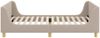 vidaXL Kinderbettgestell mit Kopfteil Hellgrau 80x200 cm Bouclé 42010866 Bild 5