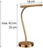 Schicke 4 Watt LED Tischleuchte in Altmessing Bild 3