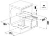BLANCO 526304 SELECT II SODA Abfallsystem 30 Liter für 60 cm Schrankbreite / Frontanbindung Bild 2