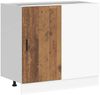 vidaXL Küchenunterschrank Lyon Altholz-Optik Holzwerkstoff 854296 Bild 2