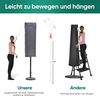 Sekey Schutzhülle für DoppelSonnenschirm, Abdeckhauben für Sonnenschirm Grau Bild 5