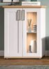 Vitrine Mirano in weiß Lärche Landhaus 64 x 88 cm Bild 2