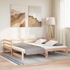 vidaXL Tagesbett Ausziehbar 2x(80x200) cm Massivholz Kiefer [814694] Bild 4