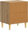 vidaXL Nachttisch Artisan-Eiche 43 x 34,5 x 50 cm Holzwerkstoff 895043 Bild 5