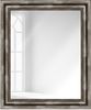 WANDStyle Wandspiegel H550 aus Massivholz in Silber 80 x 110 cm im Stil Antik Bild 2