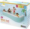 INTEX Pool Lounge Float INTEX Helles Blau und Weiß 264 x 165 x 56 cm 42035612 Bild 3