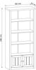 AX LIVING Regal Weiß Palmano R1 – 90 cm breit, stilvolles Design Bild 2
