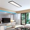 BRILONER - LED Panel, LED Deckenleuchte, Deckenlampe 22 Watt, 2. 300 Lumen, 4. 000 Kelvin, Weiß-Schwarz, 1. 000 x 250 x 60 mm (LxBxH), 7067-015 Bild 2