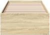 vidaXL Bettgestell ohne Matratze Sonoma-Eiche 75x190 cm Holzwerkstoff 841988 Bild 4