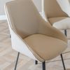 Bronx71 Esszimmerstuhl Lova recycelter Stoff taupe Bild 4