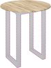 vidaXL Tischplatte Sonoma-Eiche Ø 80 x 1,5 cm Holzwerkstoff 880423 Bild 3