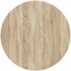 vidaXL Tischplatte Sonoma-Eiche Ø 80 x 1,5 cm Holzwerkstoff 880423 Bild 2