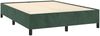 vidaXL Bettgestell ohne Matratze Dunkelgrün 140x200 cm Samt 347327 Bild 4
