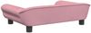 vidaXL Kindersofa 70 x 45 x 26 cm Samt, Rosa Bild 5