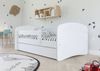Bjird Kinderbett Babydream 180x80 cm 160x80 cm 140x70 cm (optional mit Matratze, mit Schublade Rausfallschutz und Lattenrost), verschieden Farben und Varianten für Mädchen und Jungen Bild 5