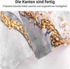 Duschvorhang 180x200cm Marmor Polyester Antischimmel Ösen Badezimmer Bild 5