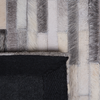 Teppich Kuhfell grau 140x200 cm Patchwork AHILLI Bild 5