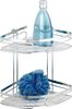 WENKO PREMIUM Dusch Eckablage, Chrom, 2 Etagen, Edelstahl rostfrei Bild 3
