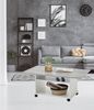 FMD 'Azur' Couchtiusch, Betongrau/Weiß, 100 x 44 x 60 cm Bild 3