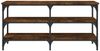 vidaXL Schuhbank Räuchereiche 100x38,5x49 cm Holzwerkstoff 839045 Bild 5