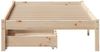 vidaXL Massivholzbett ohne Matratze 75x190 cm Kiefernholz 3301420 Bild 4