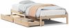vidaXL Massivholzbett ohne Matratze 75x190 cm Kiefernholz 3301420 Bild 2