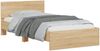 vidaXL Bettgestell, ohne Matratze, mit Kopfteil, Sonoma-Eiche 100x200 cm Bild 4