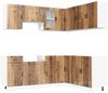 vidaXL 11-tlg. Küchenschrank-Set Porto Altholz-Optik Holzwerkstoff 3314969 Bild 2
